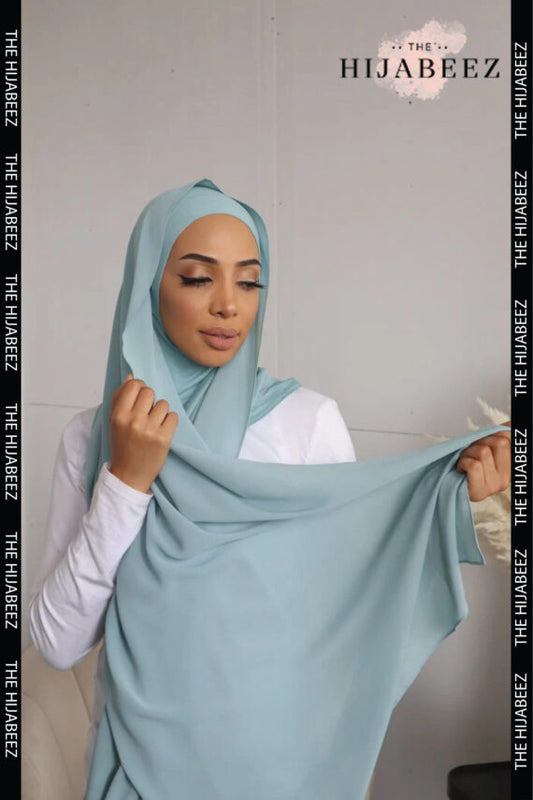 Instant Hijab with Stitched Ninja Cap (Single Loop)