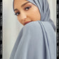 Instant Hijab with Stitched Ninja Cap (Single Loop)