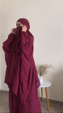 JILBAB NIQAB & SKIRT (3 PIECE)