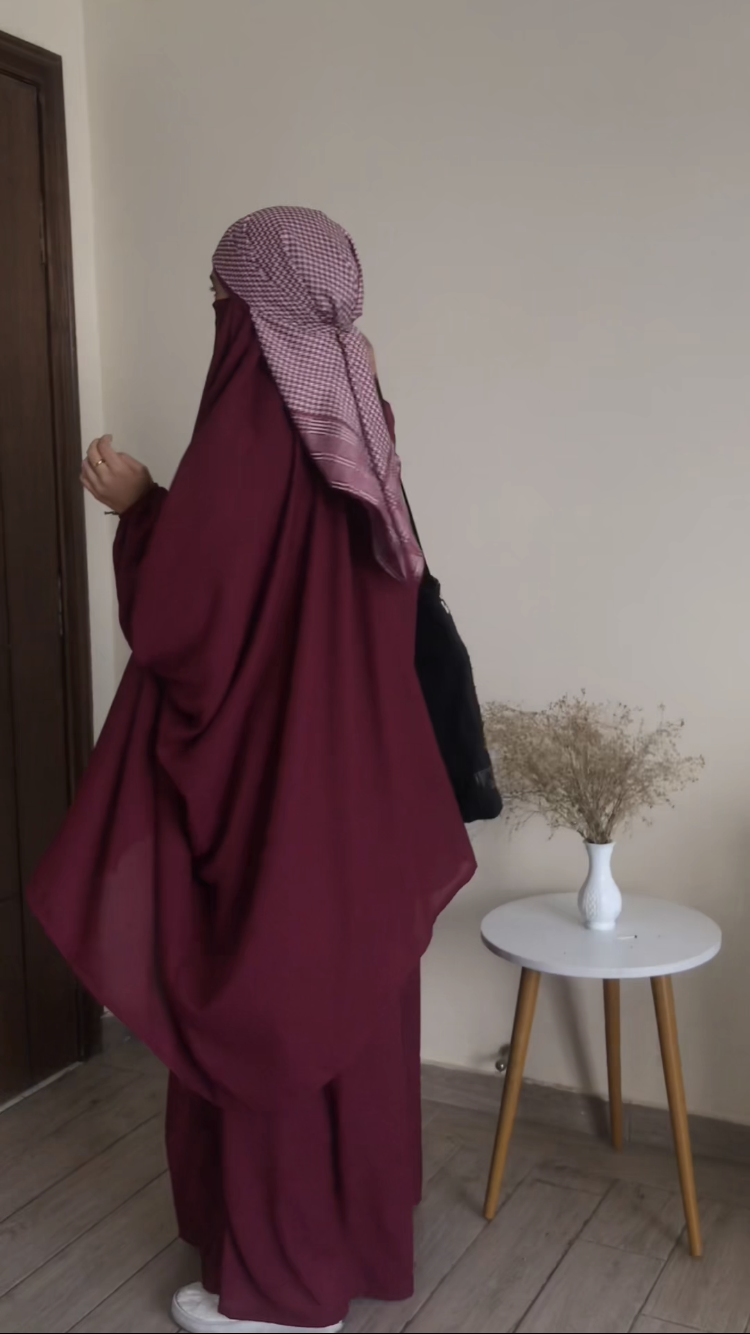 JILBAB NIQAB & SKIRT (3 PIECE)