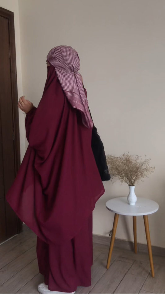 JILBAB NIQAB & SKIRT (3 PIECE)