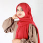 Plain Georgette Cherry