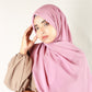 Plain Georgette Nude Pink