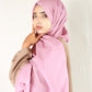 Plain Georgette Nude Pink