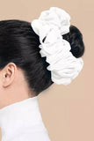 VOLUMIZING GEORGETTE SCRUNCHIE - WHITE