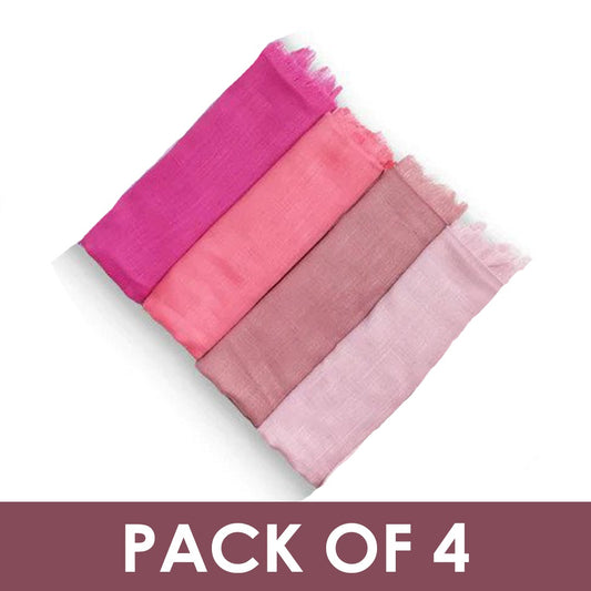 TURKISH HIJAB BUNDLES-PACK OF 4