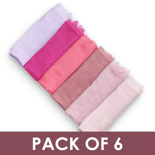 TURKISH HIJAB BUNDLES-PACK OF 6