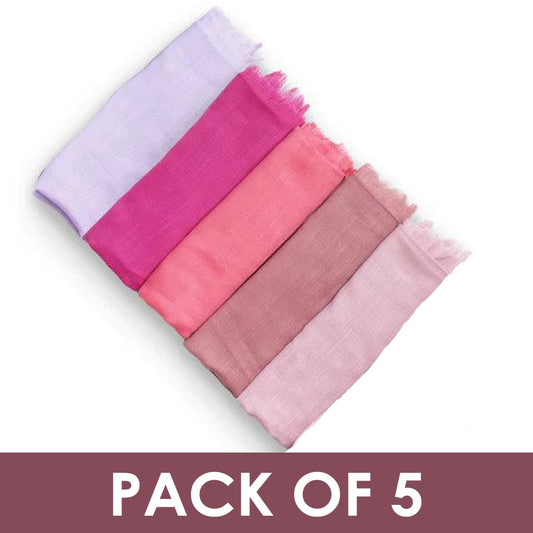 TURKISH HIJAB BUNDLES-PACK OF 5