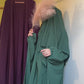 COMFY ABAYAS (KHIMAR +ABAYA) - GREEN